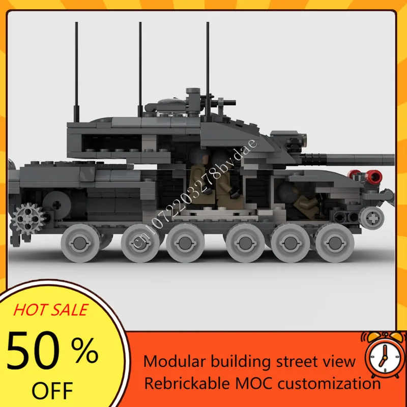 1114PCS MOC Military Weapon Series Black Night Destroyer Armored Car Model Building Blocks Brick Assembly Toys Xmas Gift
1114PCS MOC Military Weapon Series Black Night Destroyer Armored Car Model Building Blocks Brick Assembly Toys Xmas Gift