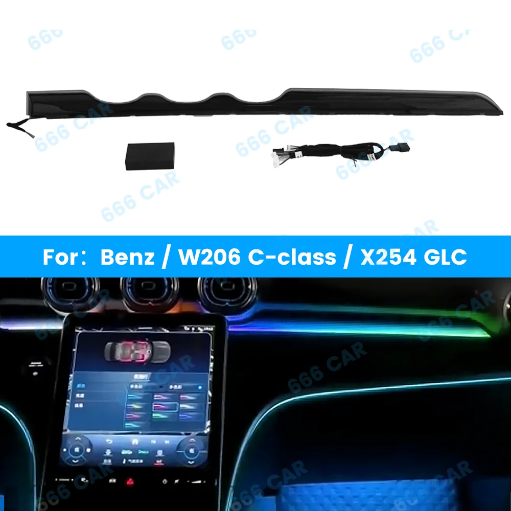 64 Color Copilot Ambient Light For Mercedes Benz C-Klasse W206 Upgrading Automotive LED Decorative Lights
64 Color Copilot Ambient Light For Mercedes Benz C-Klasse W206 Upgrading Automotive LED Decorative Lights
