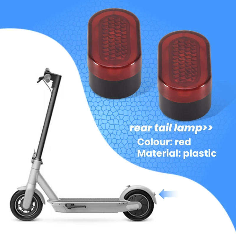 Rear Tail Lamp Stoplight Brake Lights Cover For NINEBOT MAX G30 Scooter Accessories
Rear Tail Lamp Stoplight Brake Lights Cover For NINEBOT MAX G30 Scooter Accessories