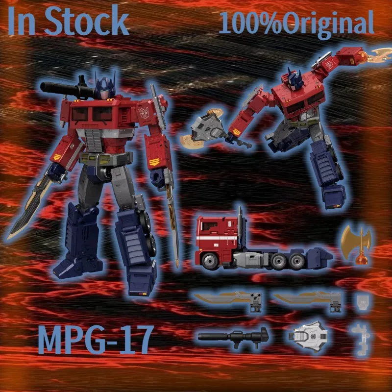 В наличии: Игрушка-трансформер Masterpiece MPG17 MPG-17OP 4.0 Style Gen без кареты, оригинальная коллекционная игрушка
В наличии: Игрушка-трансформер Masterpiece MPG17 MPG-17OP 4.0 Style Gen без кареты, оригинальная коллекционная игрушка