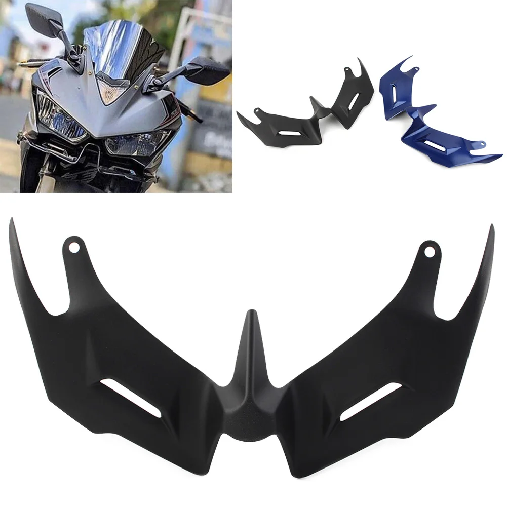 Передний обтекатель мотоцикла, аэродинамический спойлер Winglet для Yamaha YZF R3 R25 2014 2015 2016 2017 2018, черный/синий
Передний обтекатель мотоцикла, аэродинамический спойлер Winglet для Yamaha YZF R3 R25 2014 2015 2016 2017 2018, черный/синий