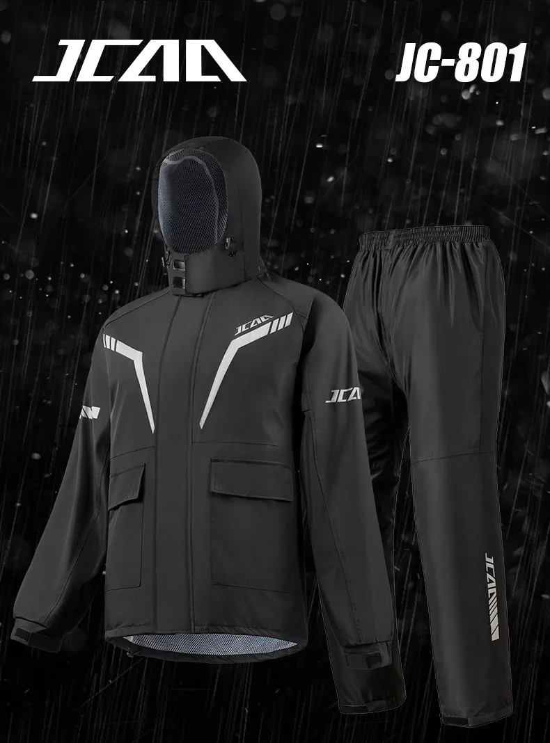 Waterproof Motorcycle Rain Suit Men Women Raincoat & Pants Set for Motorbike Riding Rainstorm Proof Fishing Camping Hiking
Waterproof Motorcycle Rain Suit Men Women Raincoat & Pants Set for Motorbike Riding Rainstorm Proof Fishing Camping Hiking