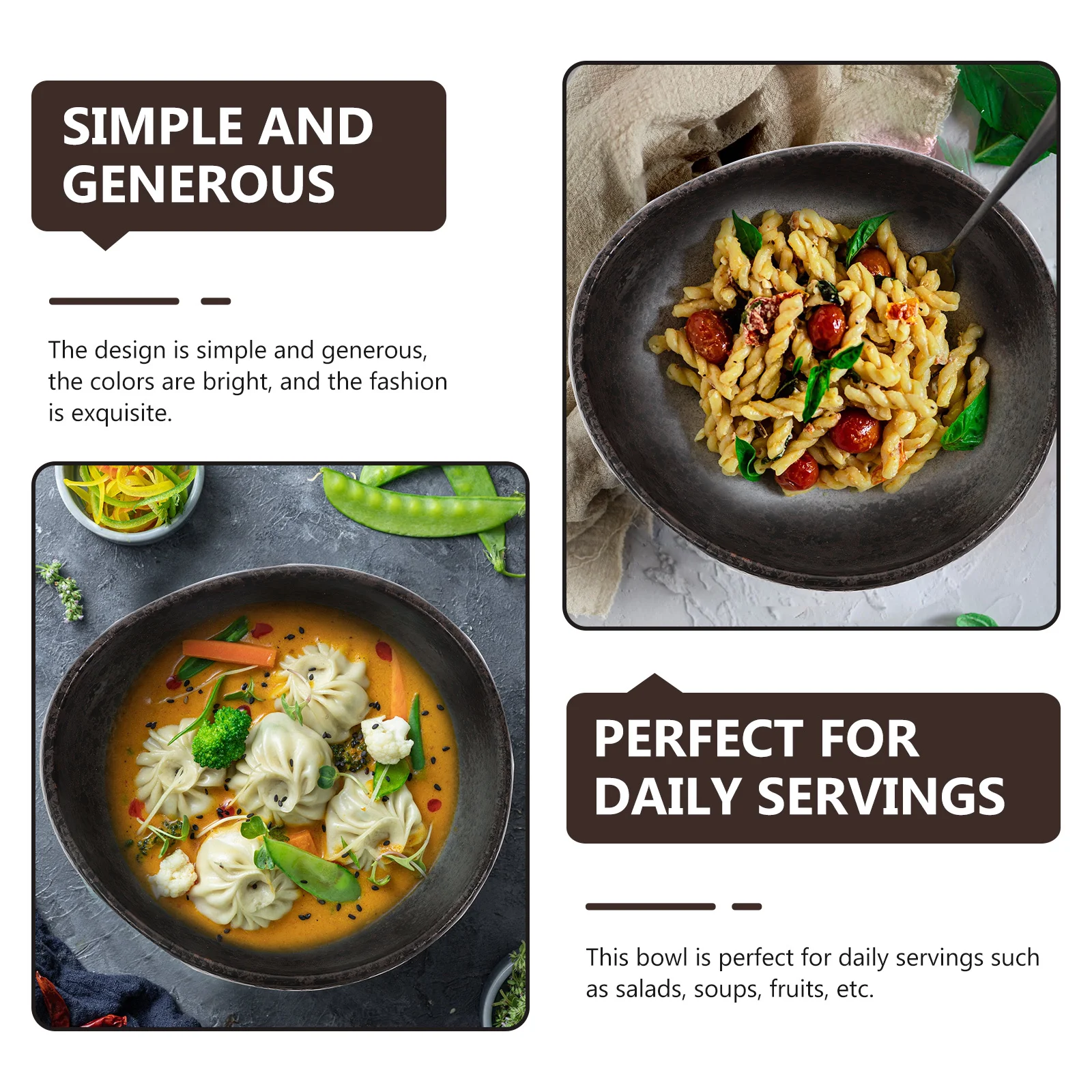 Ramen Noodle Bowl Small Korean Soup Cute Bowls Microwavable Unique Chinese Food Containers
Ramen Noodle Bowl Small Korean Soup Cute Bowls Microwavable Unique Chinese Food Containers