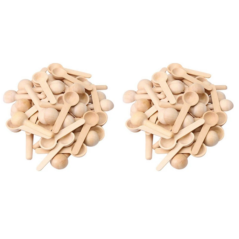 200Pcs Mini Wooden Home Kitchen Cooking Spoons Tool Salt Seasoning Honey Coffee Spoons
200Pcs Mini Wooden Home Kitchen Cooking Spoons Tool Salt Seasoning Honey Coffee Spoons