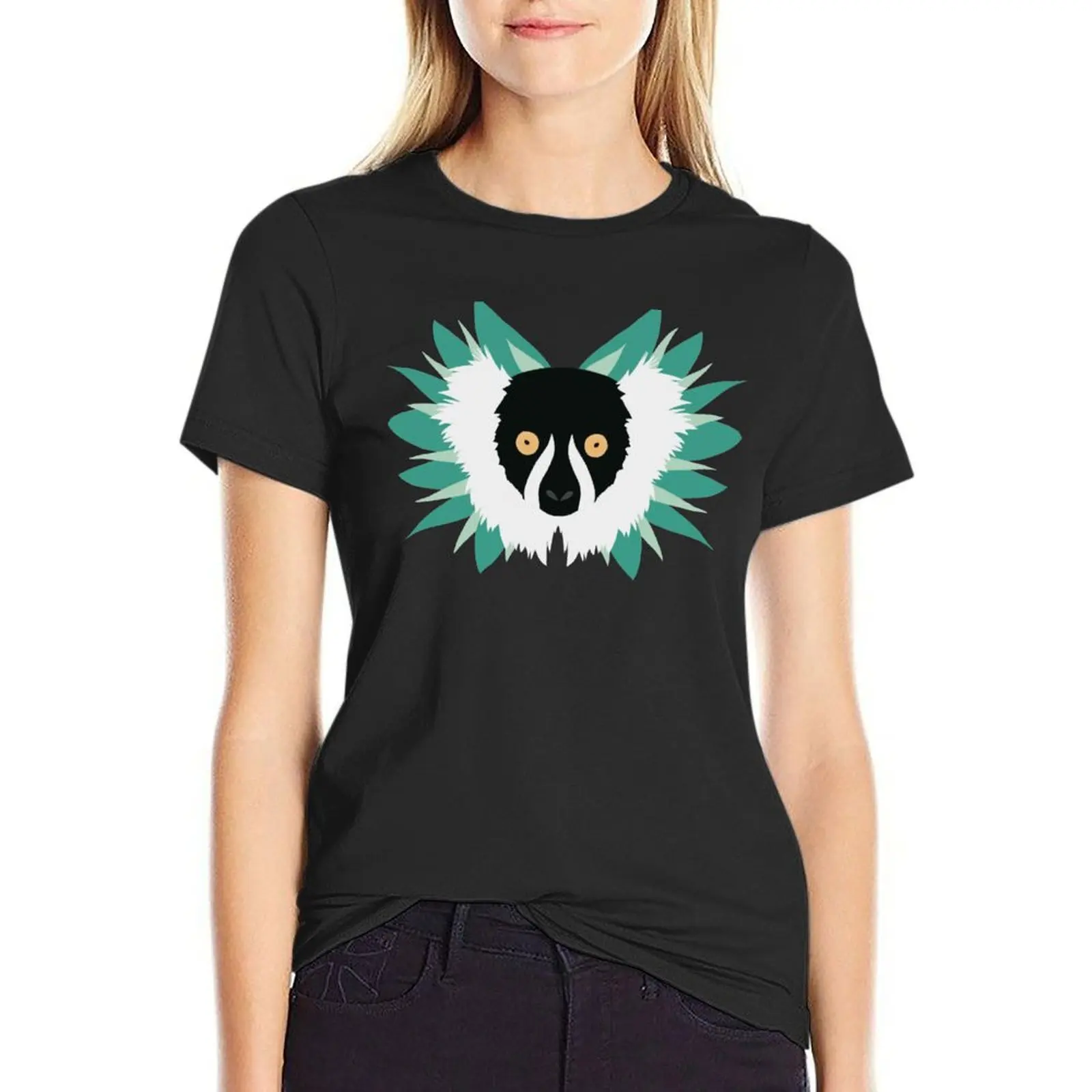 Ruffed lemur T-Shirt cute clothes korean fashion lady clothes T-shirts for Women
Ruffed lemur T-Shirt cute clothes korean fashion lady clothes T-shirts for Women