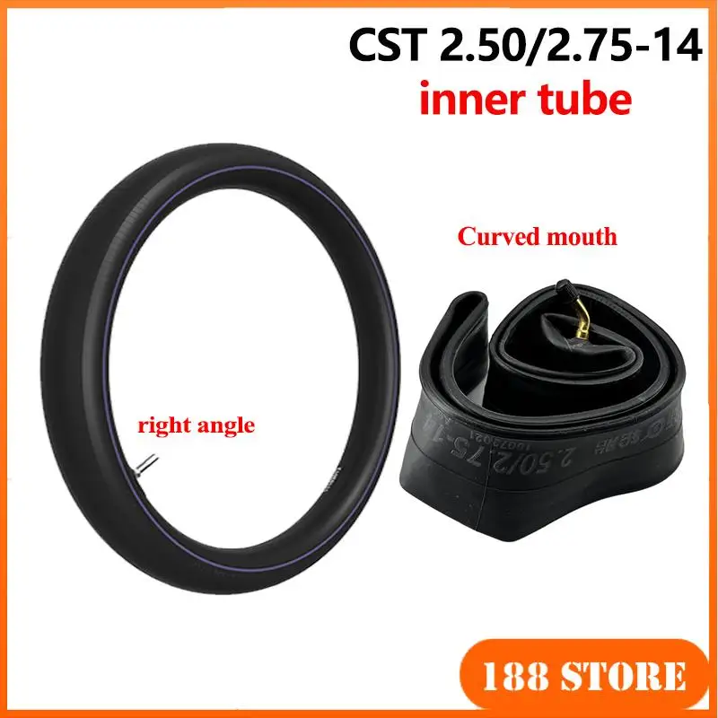 14 inch 2.50/2.75-14 CST inner tube, suitable for motorcycle inner tube modification accessories
14 inch 2.50/2.75-14 CST inner tube, suitable for motorcycle inner tube modification accessories