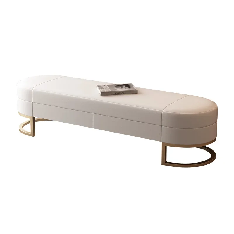 Storage sofa stool light luxury bedside bench solid
Storage sofa stool light luxury bedside bench solid