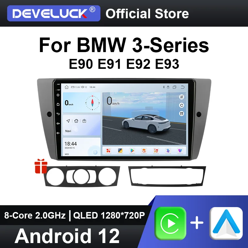 Carplay For BMW 3 Series E90 E91 E92 E93 Android Auto Car Radio Intelligent Systems Multimidia Video Player Head Unit Stereo DVD
Carplay For BMW 3 Series E90 E91 E92 E93 Android Auto Car Radio Intelligent Systems Multimidia Video Player Head Unit Stereo DVD