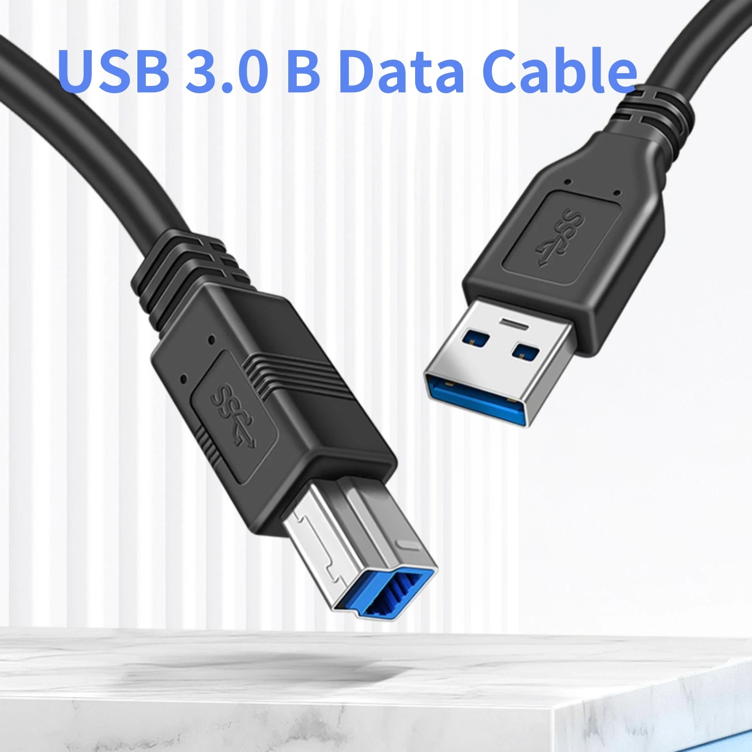 USB 3.0 A Male to B Male 5Gbps Super Speed Data Cable for PC Printers Scanners External Hard Drives Docking Station Hubs 
USB 3.0 A Male to B Male 5Gbps Super Speed Data Cable for PC Printers Scanners External Hard Drives Docking Station Hubs