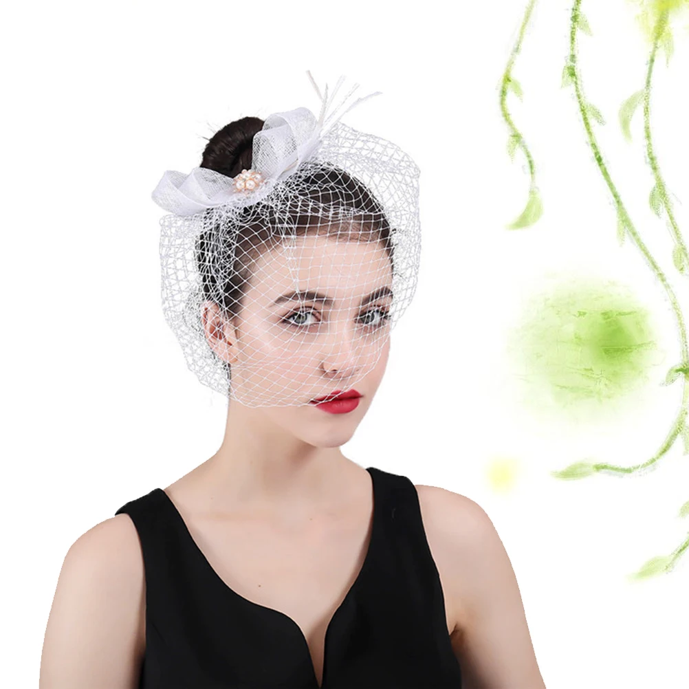 Bridal Mesh Headdress Comfortable Wedding Hair Decoration Headwear Party Elegant Veil Hat
Bridal Mesh Headdress Comfortable Wedding Hair Decoration Headwear Party Elegant Veil Hat