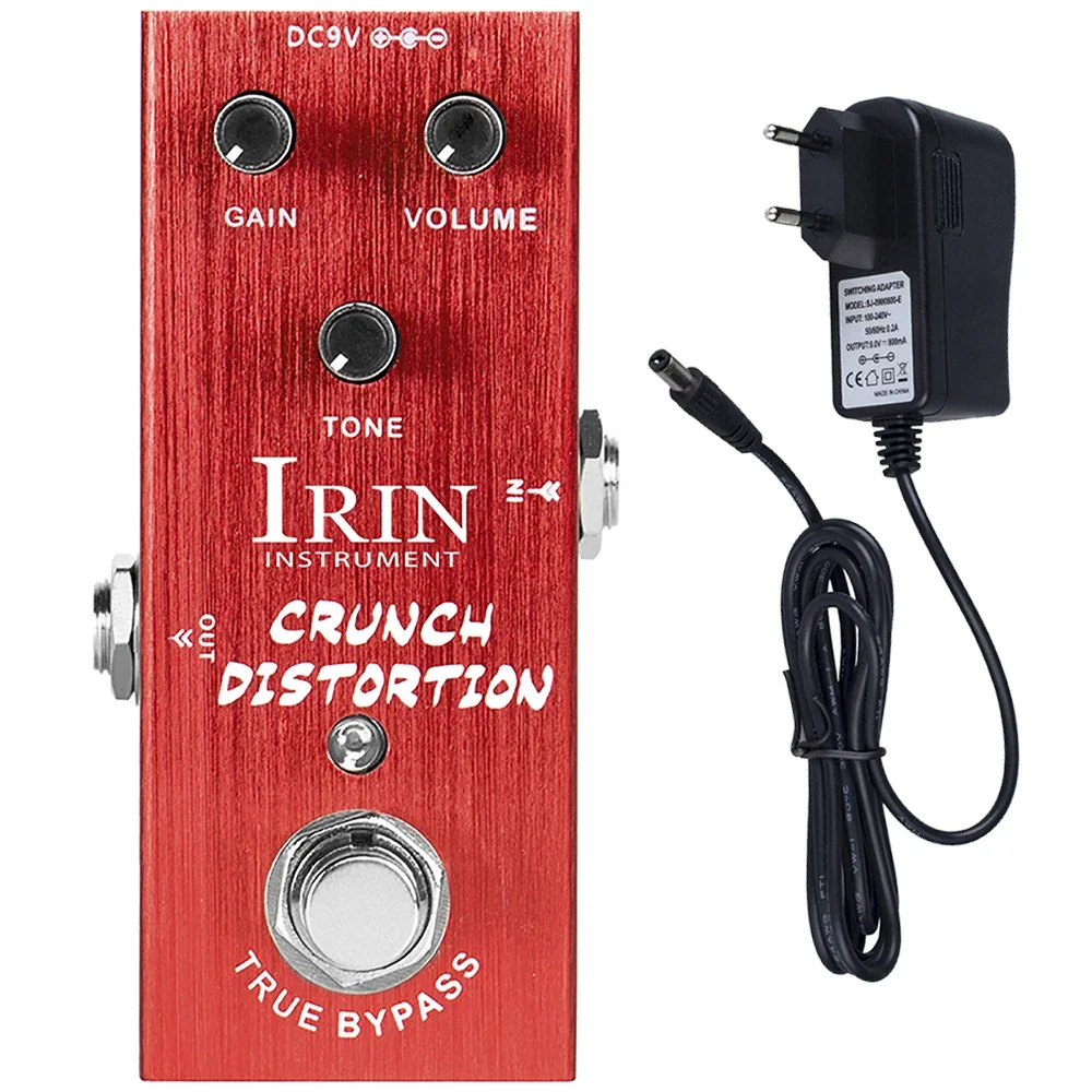 IRIN AN-05 Effector Crunch Distortion Pedal Great Response British Classic Rock Distortion Effect Electric Guitar Effect Pedal
IRIN AN-05 Effector Crunch Distortion Pedal Great Response British Classic Rock Distortion Effect Electric Guitar Effect Pedal