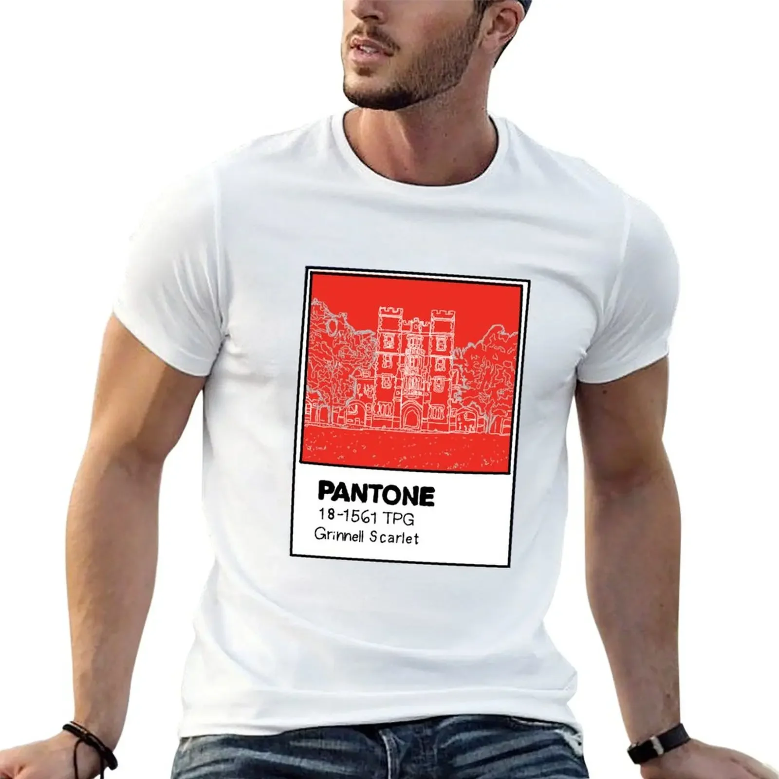 Grinnell College Pantone Paint Chip Inspired Emblem T-Shirt graphic shirts funny shirt cotton men clothing
Grinnell College Pantone Paint Chip Inspired Emblem T-Shirt graphic shirts funny shirt cotton men clothing