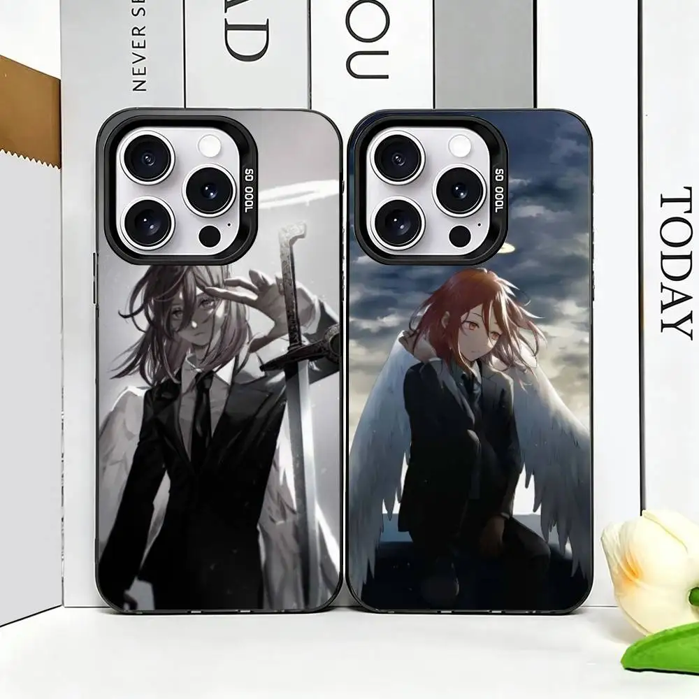 A-Angel Devil Chainsaw Man Phone Case For iPhone 17,16,15,14,13,12,11 Plus,Pro Max,XS,Colored Silver Plated Inside Cover
A-Angel Devil Chainsaw Man Phone Case For iPhone 17,16,15,14,13,12,11 Plus,Pro Max,XS,Colored Silver Plated Inside Cover