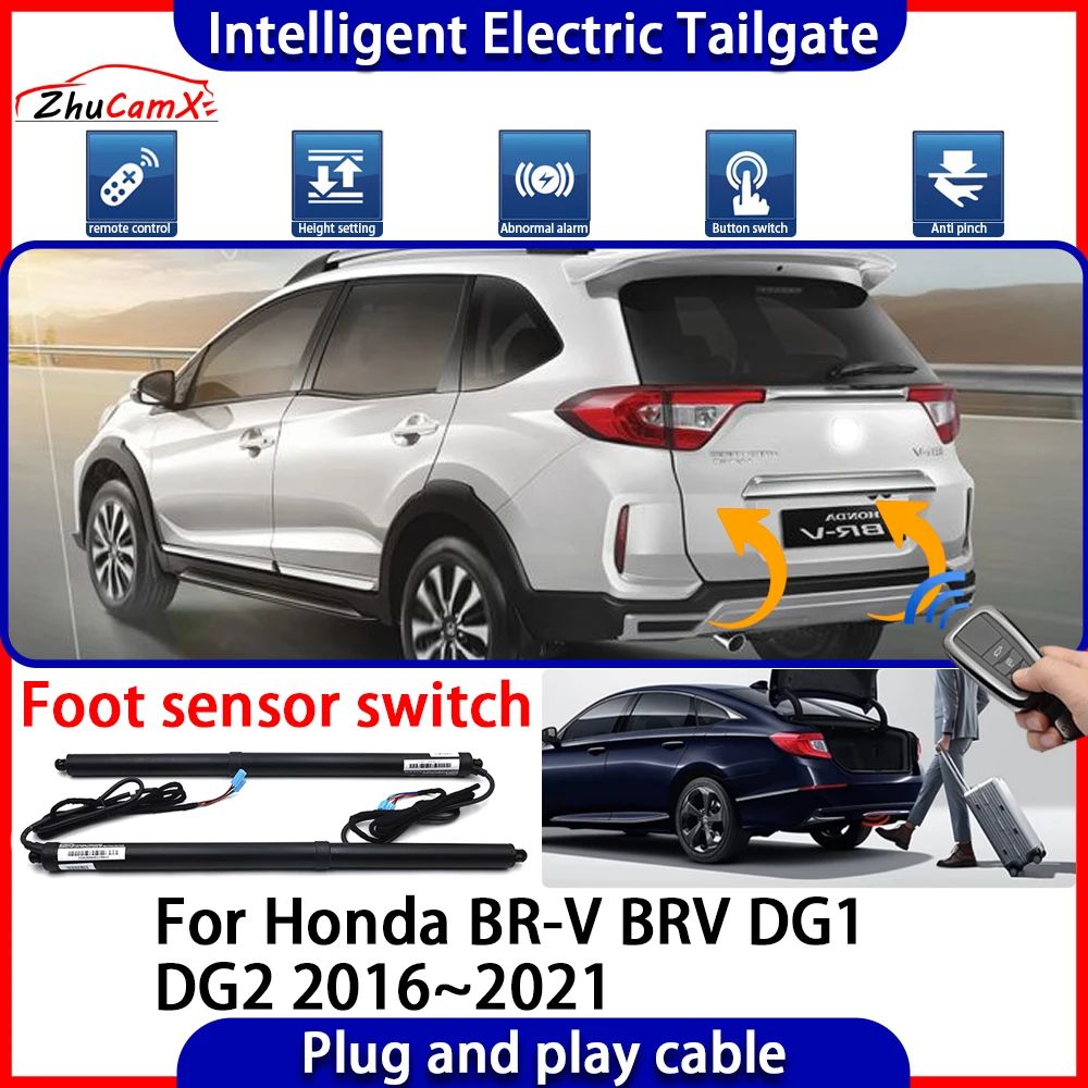 ZhuCamX Automatic Lifting kit Opening Trunk Intelligent Electric Tail Gate Lift Tailgate for Honda BR-V BRV DG1 DG2 2016–2021
ZhuCamX Automatic Lifting kit Opening Trunk Intelligent Electric Tail Gate Lift Tailgate for Honda BR-V BRV DG1 DG2 2016–2021
