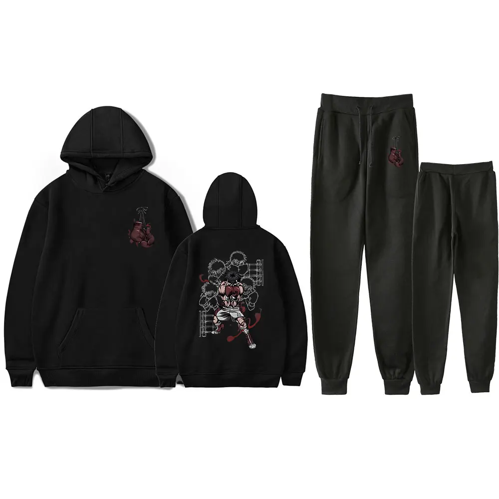Комбинезоны Hajime No Ippo, винтажные 90-е годы, толстовки с капюшоном для мужчин и женщин, спортивный костюм, брюки, комплект из двух предметов
Комбинезоны Hajime No Ippo, винтажные 90-е годы, толстовки с капюшоном для мужчин и женщин, спортивный костюм, брюки, комплект из двух предметов
