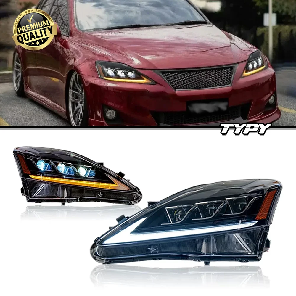 TYPY Car For Lexus lS lS250 Headlight 2006-2012 Upgrade Modified to New DRL Dynamic Turn Signal LED Headlight Auto Accessories
TYPY Car For Lexus lS lS250 Headlight 2006-2012 Upgrade Modified to New DRL Dynamic Turn Signal LED Headlight Auto Accessories