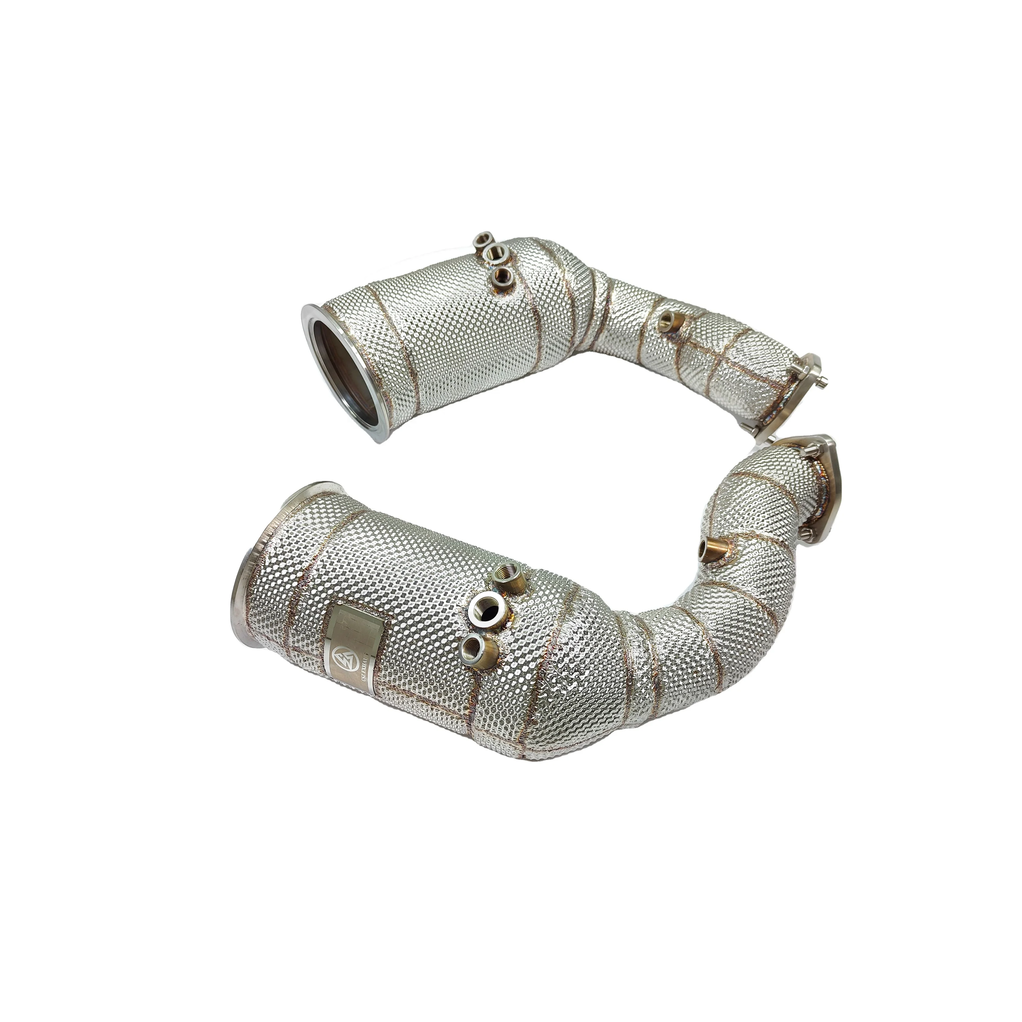 Catted Downpipe for Audi SQ8 RSQ8 4.0T High Flow Catalytic Downpipe Car Exhaust Exhaust Pipe Header 200 Cells
Catted Downpipe for Audi SQ8 RSQ8 4.0T High Flow Catalytic Downpipe Car Exhaust Exhaust Pipe Header 200 Cells