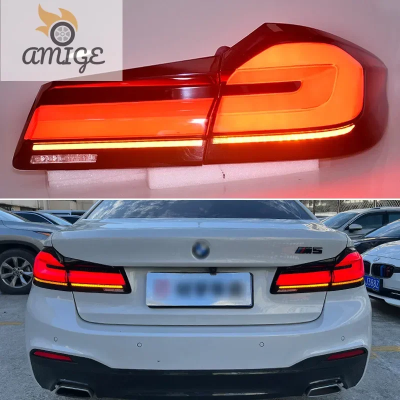 Автомобильные светодиодные задние фонари для BMW G30 G38 F90 M5 525i 530i 540i 2016-2020, противотуманные фары, тормозные, обратные, последовательные указатели поворота, задний индикатор
Автомобильные светодиодные задние фонари для BMW G30 G38 F90 M5 525i 530i 540i 2016-2020, противотуманные фары, тормозные, обратные, последовательные указатели поворота, задний индикатор