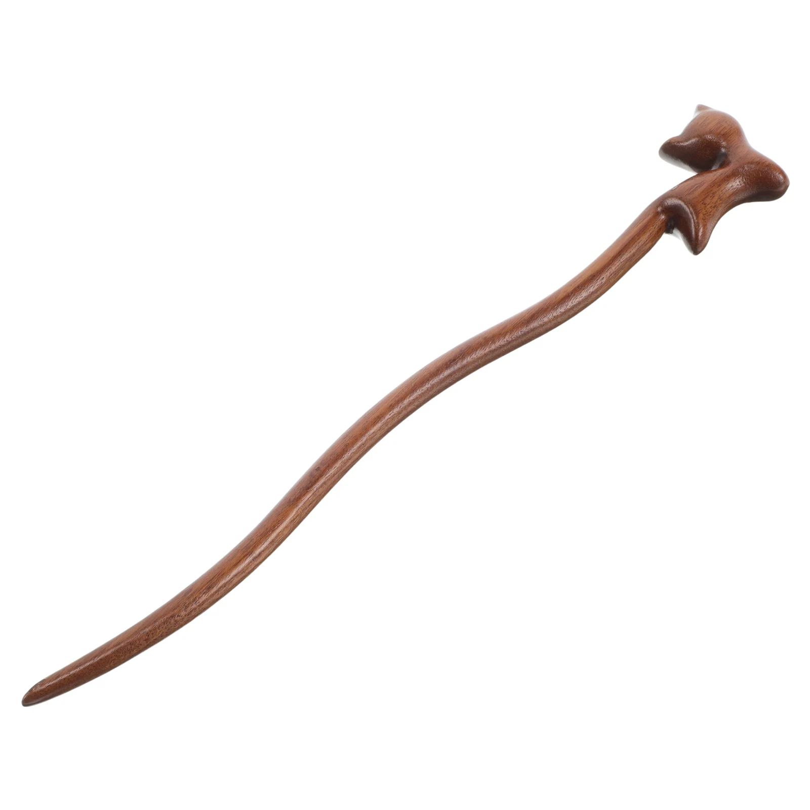 Retro Golden Sandalwood Hairpin Cute Cat Design Long Tail Shape Women Girl Chignon Bun Accessories Durable Wood Vintage
Retro Golden Sandalwood Hairpin Cute Cat Design Long Tail Shape Women Girl Chignon Bun Accessories Durable Wood Vintage