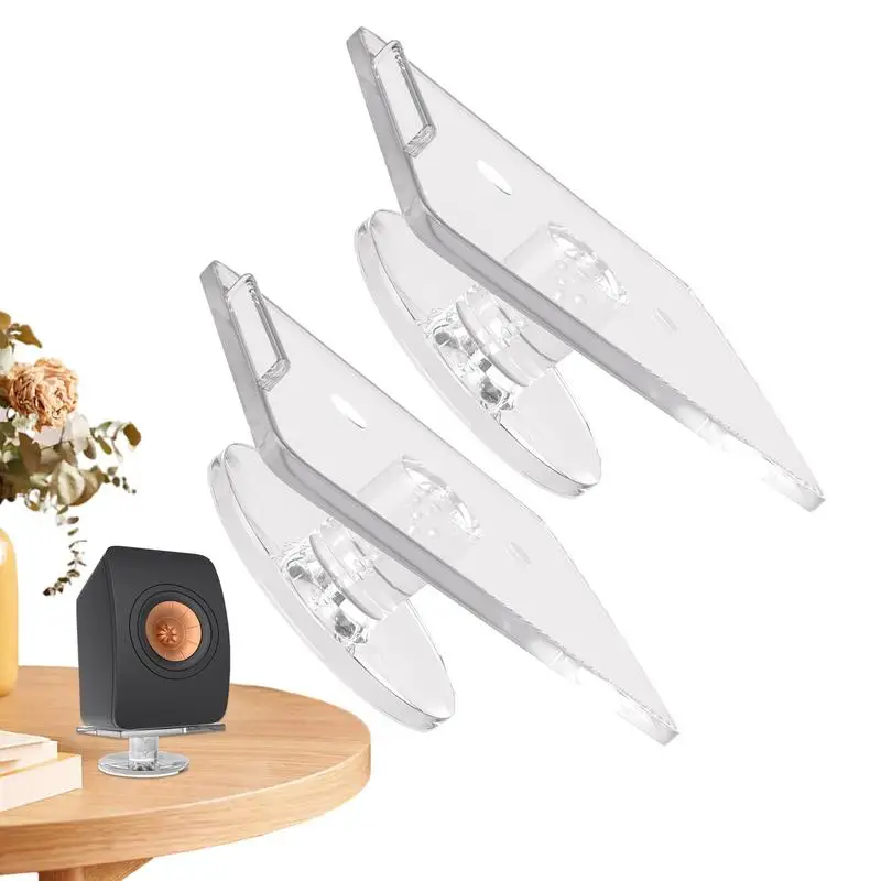 Desktop Speaker Stand 2pcs Audio Speaker Desk Riser Holder Acrylic Studio Monitor Stand Base Mount For Bedroom Living Room
Desktop Speaker Stand 2pcs Audio Speaker Desk Riser Holder Acrylic Studio Monitor Stand Base Mount For Bedroom Living Room