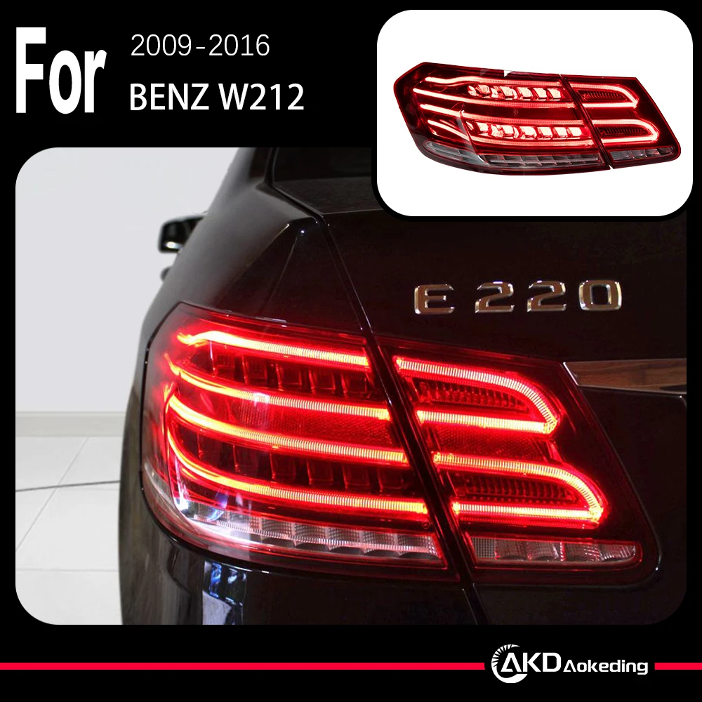 AKD Car Model for Benz W212 Tail Light 2009-2016 E-Class E200 E260 E300 LED Tail Lamp DRL Signal Brake Reverse Auto Accessories
AKD Car Model for Benz W212 Tail Light 2009-2016 E-Class E200 E260 E300 LED Tail Lamp DRL Signal Brake Reverse Auto Accessories