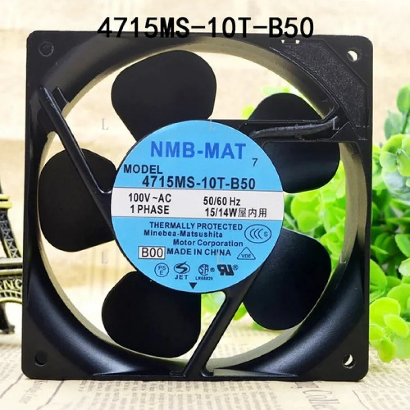 L для NMB 4715MS-10T-B50 100 В переменного тока 15/14 Вт 50/60 Гц 1 фаза 120*120*38 мм бесшумный охлаждающий вентилятор
L для NMB 4715MS-10T-B50 100 В переменного тока 15/14 Вт 50/60 Гц 1 фаза 120*120*38 мм бесшумный охлаждающий вентилятор