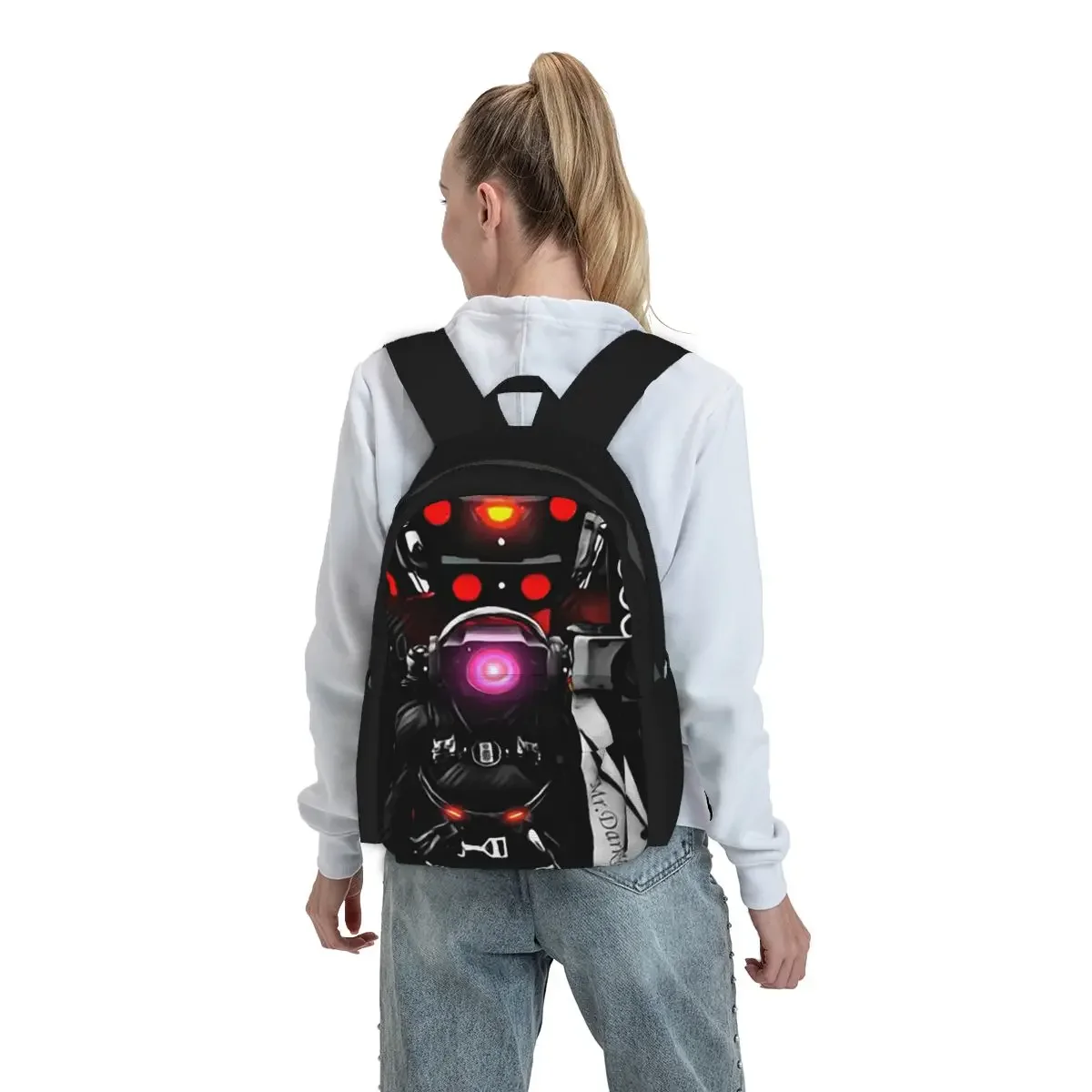 Game Titan Speakerman Skibidi Toilet Backpack Boys Girls BookBag Kids School Bag Laptop Shoulder Bags for Men Women
Game Titan Speakerman Skibidi Toilet Backpack Boys Girls BookBag Kids School Bag Laptop Shoulder Bags for Men Women