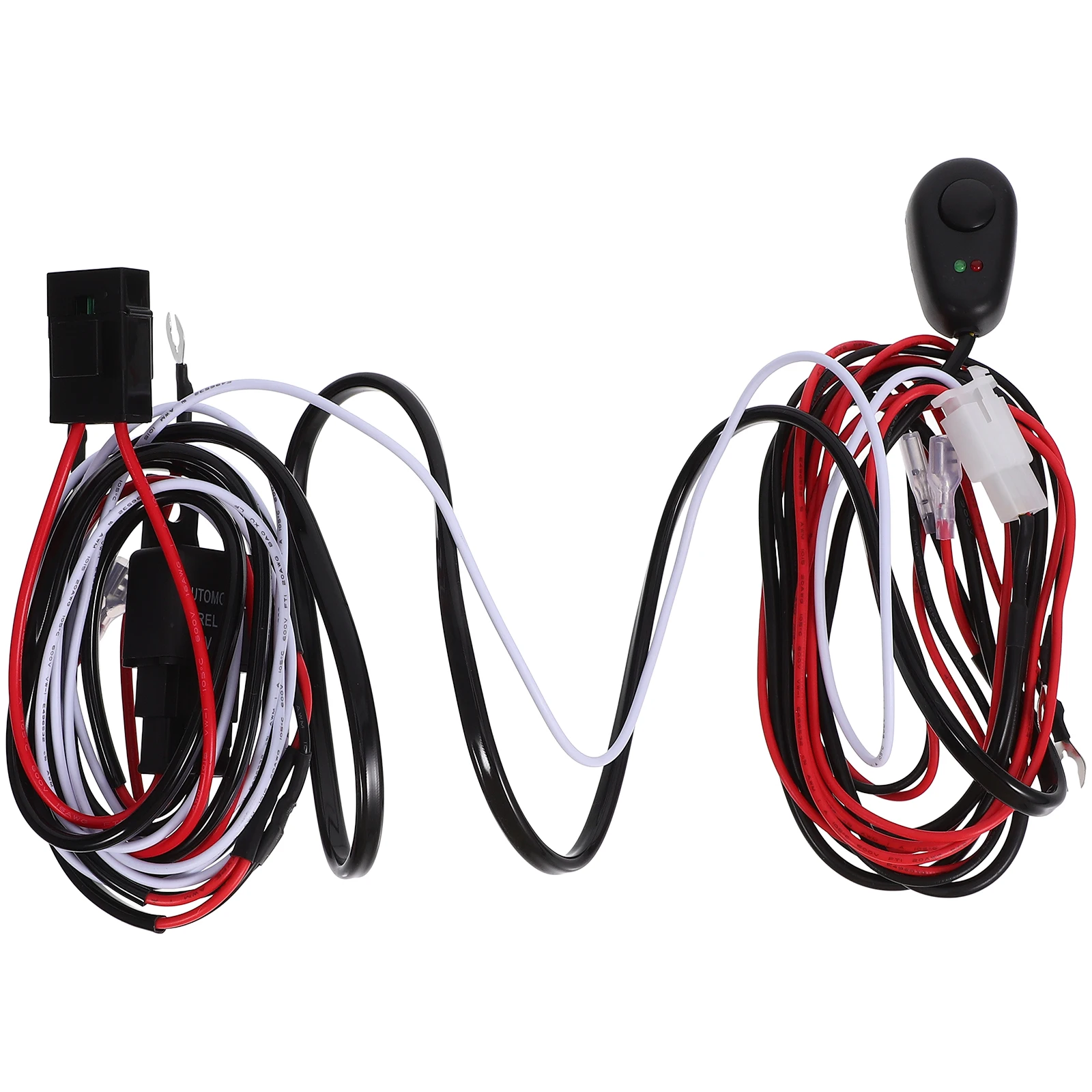 1 set LED Work Wiring Harness Kit 12V Fog Light Switch Relay Socket Car Truck Off Road Vehicle Light Harness
1 set LED Work Wiring Harness Kit 12V Fog Light Switch Relay Socket Car Truck Off Road Vehicle Light Harness