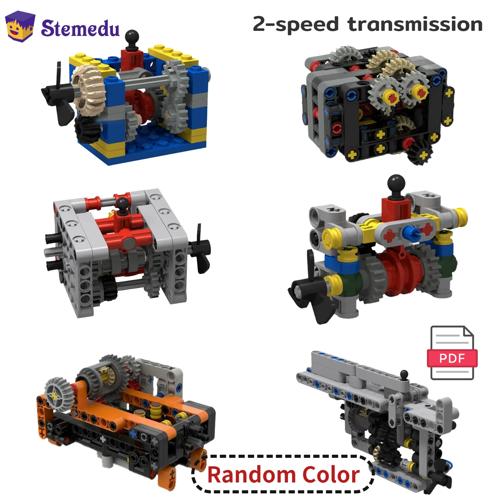 MOC 2-скоростная автоматическая/ручная коробка передач, технические детали, модель строительного блока, кирпичи, развивающие игрушки, совместимые Leduo
MOC 2-скоростная автоматическая/ручная коробка передач, технические детали, модель строительного блока, кирпичи, развивающие игрушки, совместимые Leduo