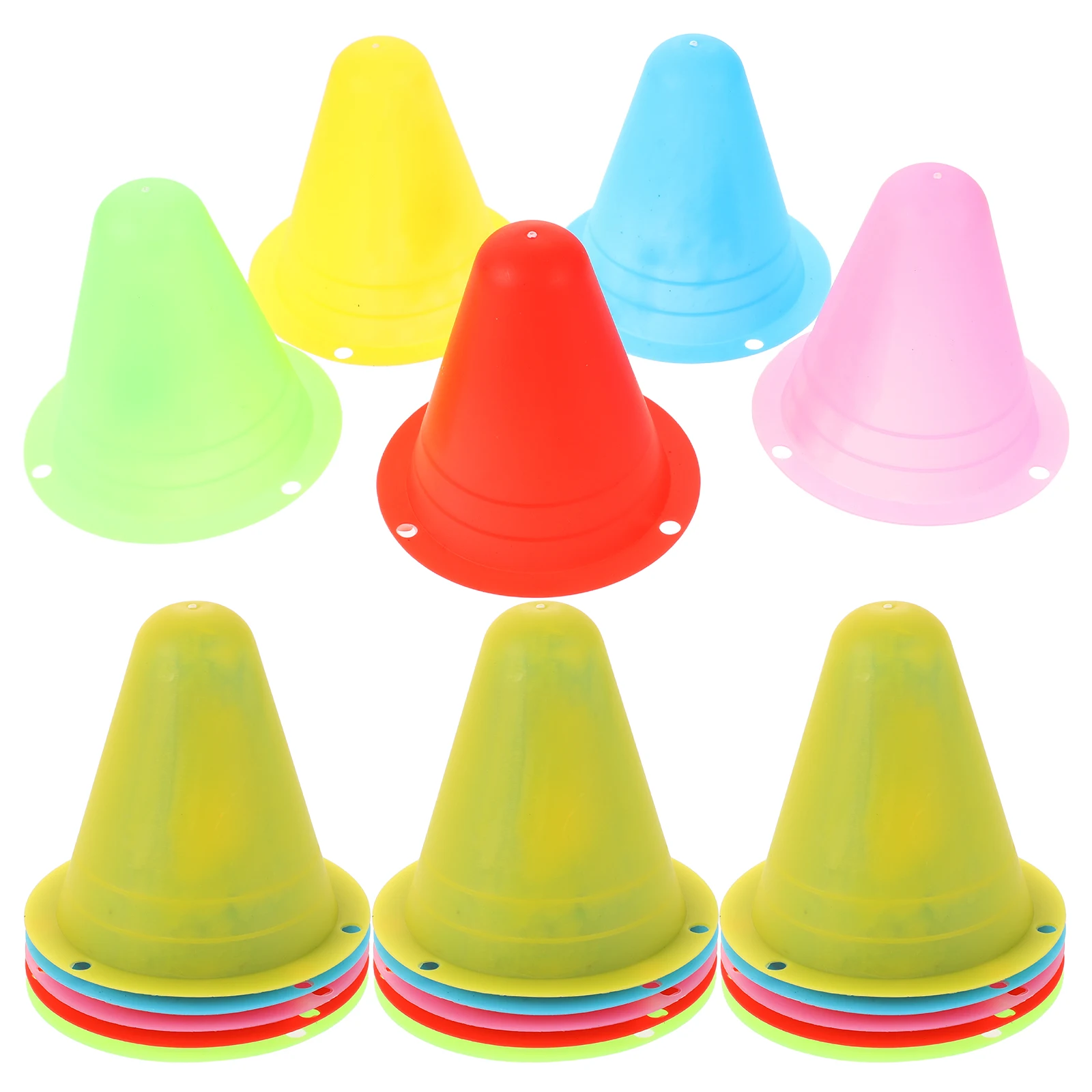 20pcs Soft Design Roller Skate Cones for Practice Vibrant Colors Skating Training Lightweight Portable Sports Activity
20pcs Soft Design Roller Skate Cones for Practice Vibrant Colors Skating Training Lightweight Portable Sports Activity