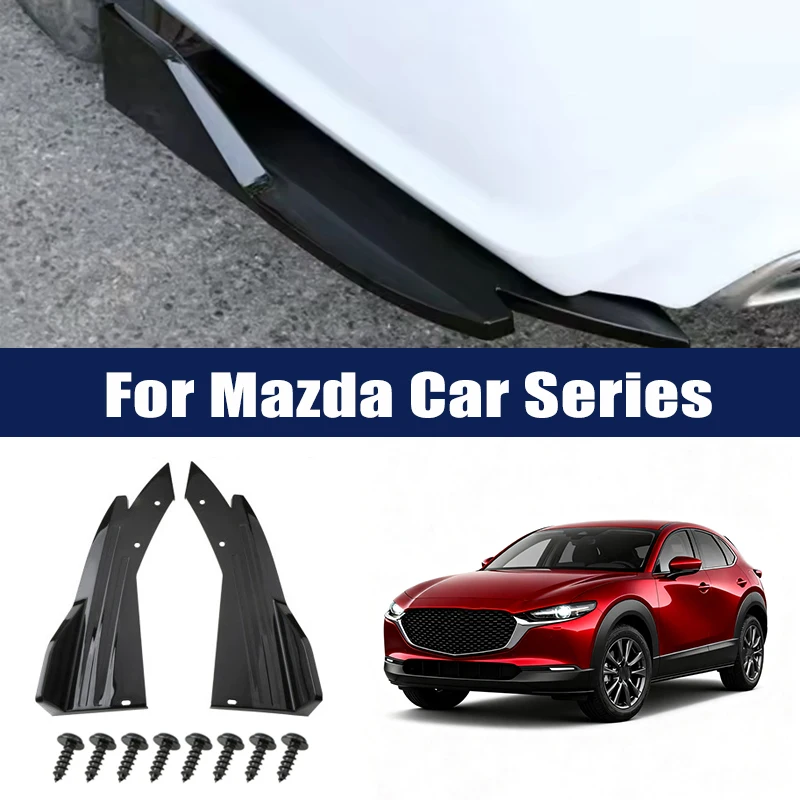 2pcs Rear Bumper Lip Diffuser Splitter Canard Protector Front Spoiler Body Kit For Mazda 3 6 CX3 CX5 CX7 CX9 MX5 Miata RX8 CX30
2pcs Rear Bumper Lip Diffuser Splitter Canard Protector Front Spoiler Body Kit For Mazda 3 6 CX3 CX5 CX7 CX9 MX5 Miata RX8 CX30