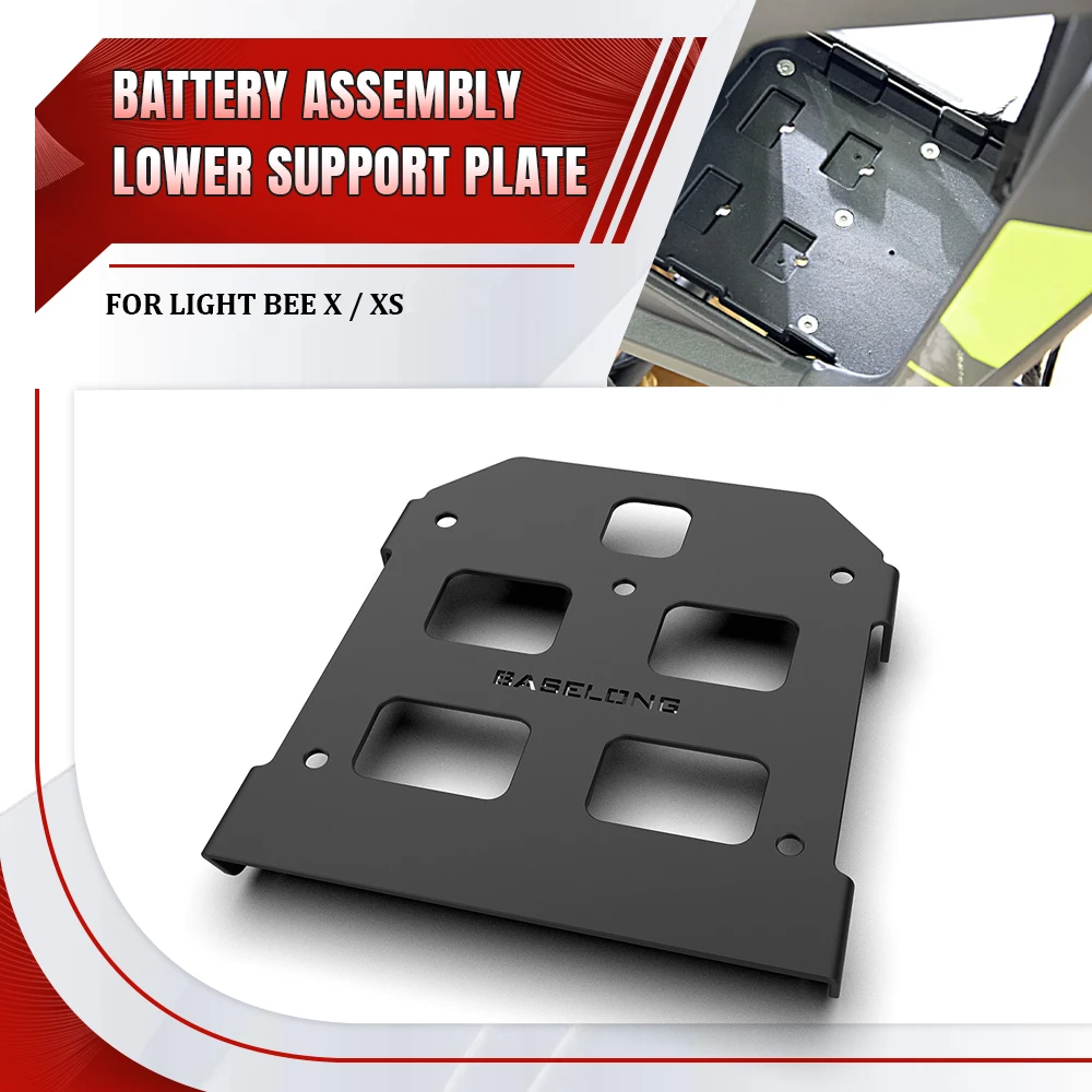 Motorcycle Battery Assembly Lower Support Plate For Sur-Ron Light Bee X / XS Surron Light Bee XS Accessories 2024 2023 2022 2021
Motorcycle Battery Assembly Lower Support Plate For Sur-Ron Light Bee X / XS Surron Light Bee XS Accessories 2024 2023 2022 2021