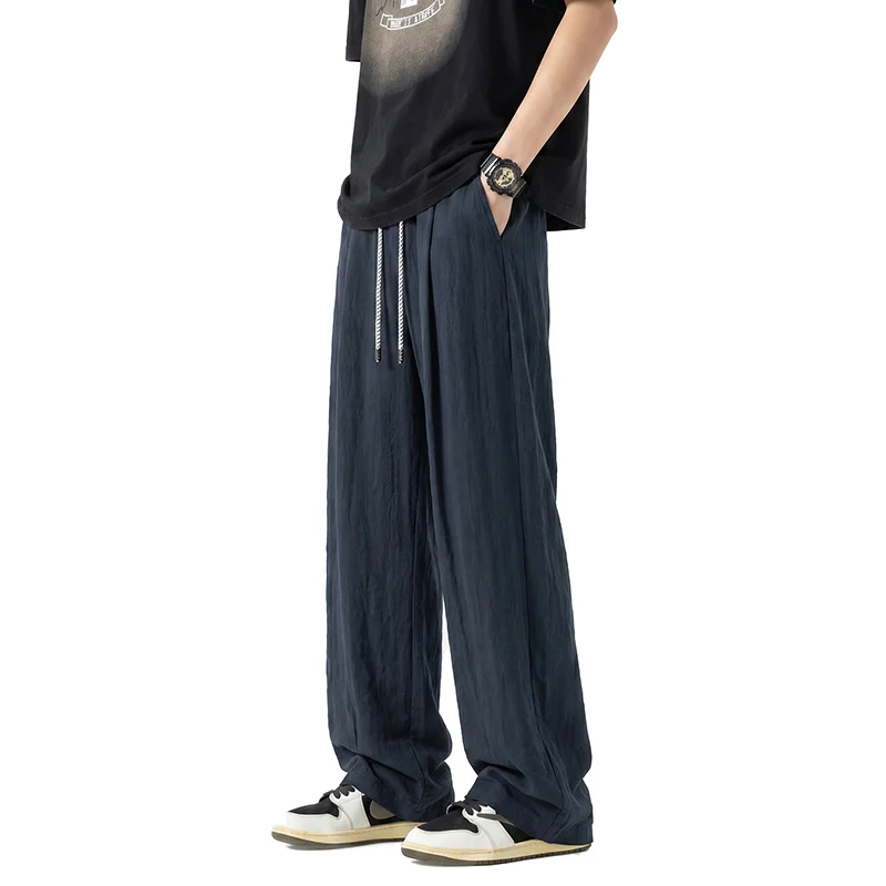 Men's Thin Air Conditioning Pants Summer Fashion Solid Color Cool Breathable Lyocell Linen Blend Casual Trousers Commuter Urban
Men's Thin Air Conditioning Pants Summer Fashion Solid Color Cool Breathable Lyocell Linen Blend Casual Trousers Commuter Urban