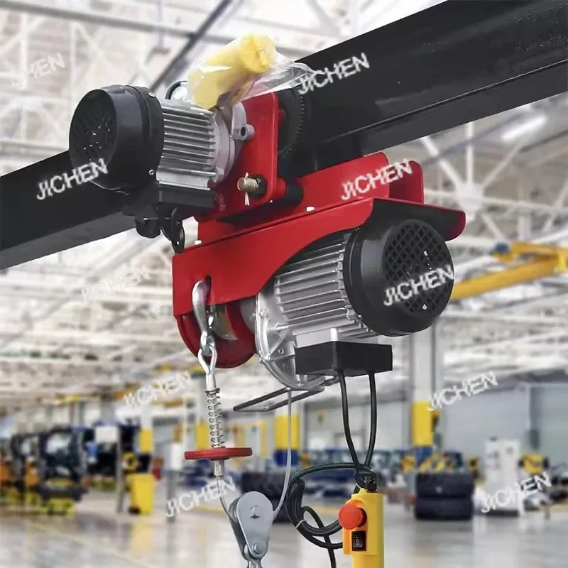 220V Wireless Remote Control Electric Hoist 500Kg 1000Kg PA200 Mini Crane For Home Construction Wire Rope Lifting
220V Wireless Remote Control Electric Hoist 500Kg 1000Kg PA200 Mini Crane For Home Construction Wire Rope Lifting