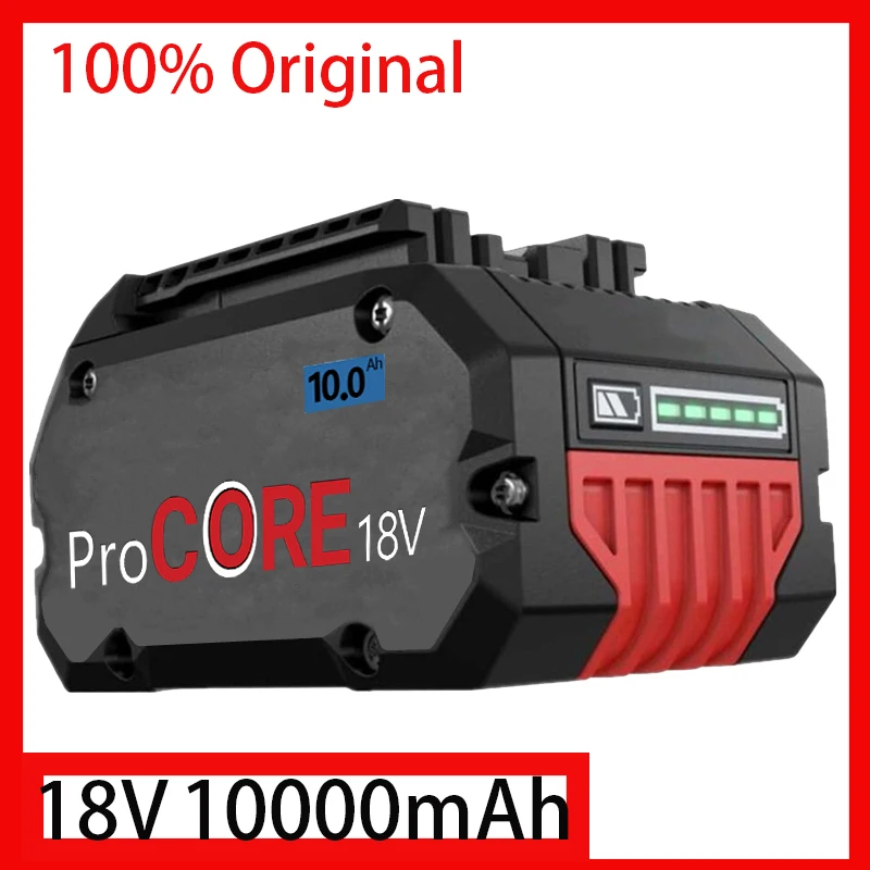 New 21700 18V 10Ah Rechargeable Lithium Ion Battery Pack,for Pro CORE Cordless Power Tool BAT609 BAT618 Replacement Battery
New 21700 18V 10Ah Rechargeable Lithium Ion Battery Pack,for Pro CORE Cordless Power Tool BAT609 BAT618 Replacement Battery