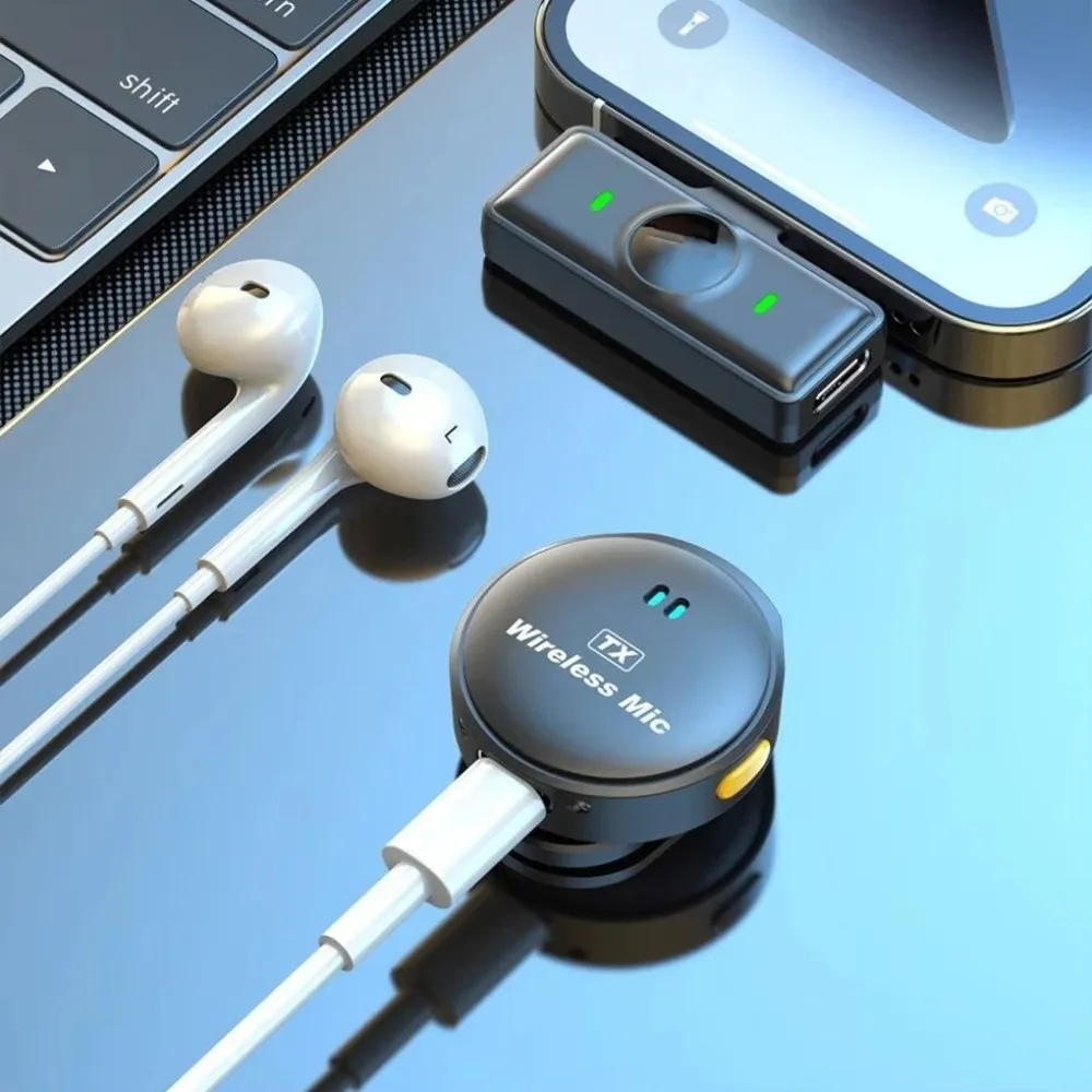 Noise Cancellation Wireless Microphone Magnetic Plug and Play Lavalier Microphone Portable Back Clip Professional
Noise Cancellation Wireless Microphone Magnetic Plug and Play Lavalier Microphone Portable Back Clip Professional