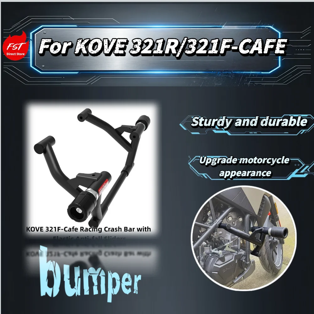 For KOVE 321F-Cafe/321R Naked Bike High Strength Reinforced Racing Bar Wear Resistant Body Protection Fittings
For KOVE 321F-Cafe/321R Naked Bike High Strength Reinforced Racing Bar Wear Resistant Body Protection Fittings