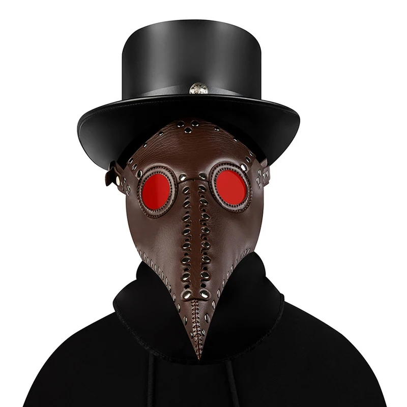 ❤️❤️❤️Plague Doctor Steampunk Mask Cosplay Anime Halloween Leather Hat Masquerade Horror Disguise Black Eyes Face Mask Car❤️⭐️❤️
❤️❤️❤️Plague Doctor Steampunk Mask Cosplay Anime Halloween Leather Hat Masquerade Horror Disguise Black Eyes Face Mask Car❤️⭐️❤️