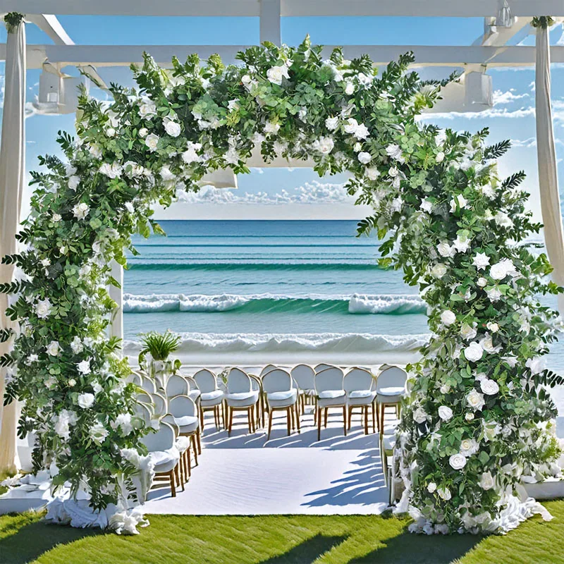 Artificial Green Plants Roses Wedding Decoration Circular Flower Doors Church Lawns Wedding Decorations Arches
Artificial Green Plants Roses Wedding Decoration Circular Flower Doors Church Lawns Wedding Decorations Arches