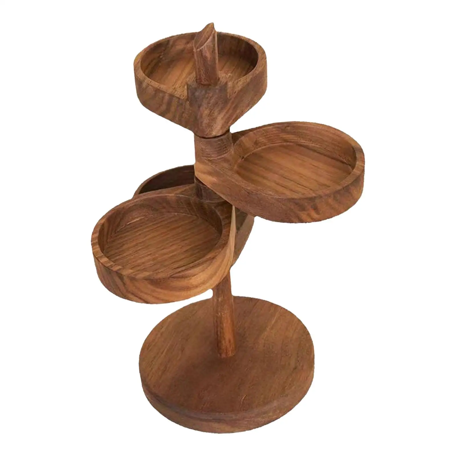 Jewelry Organizer Rotatable Decorative 4 Layer Jewelry Storage Box for Rings Brown
Jewelry Organizer Rotatable Decorative 4 Layer Jewelry Storage Box for Rings Brown