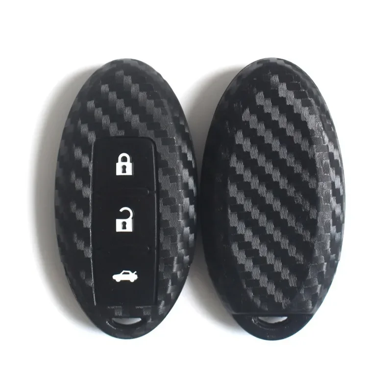 For Nissan Frontier Sylphy X-Trail Qashqai ABS Carbon Fiber Car Remote Key Case Cover Decoration Car Accessories
For Nissan Frontier Sylphy X-Trail Qashqai ABS Carbon Fiber Car Remote Key Case Cover Decoration Car Accessories