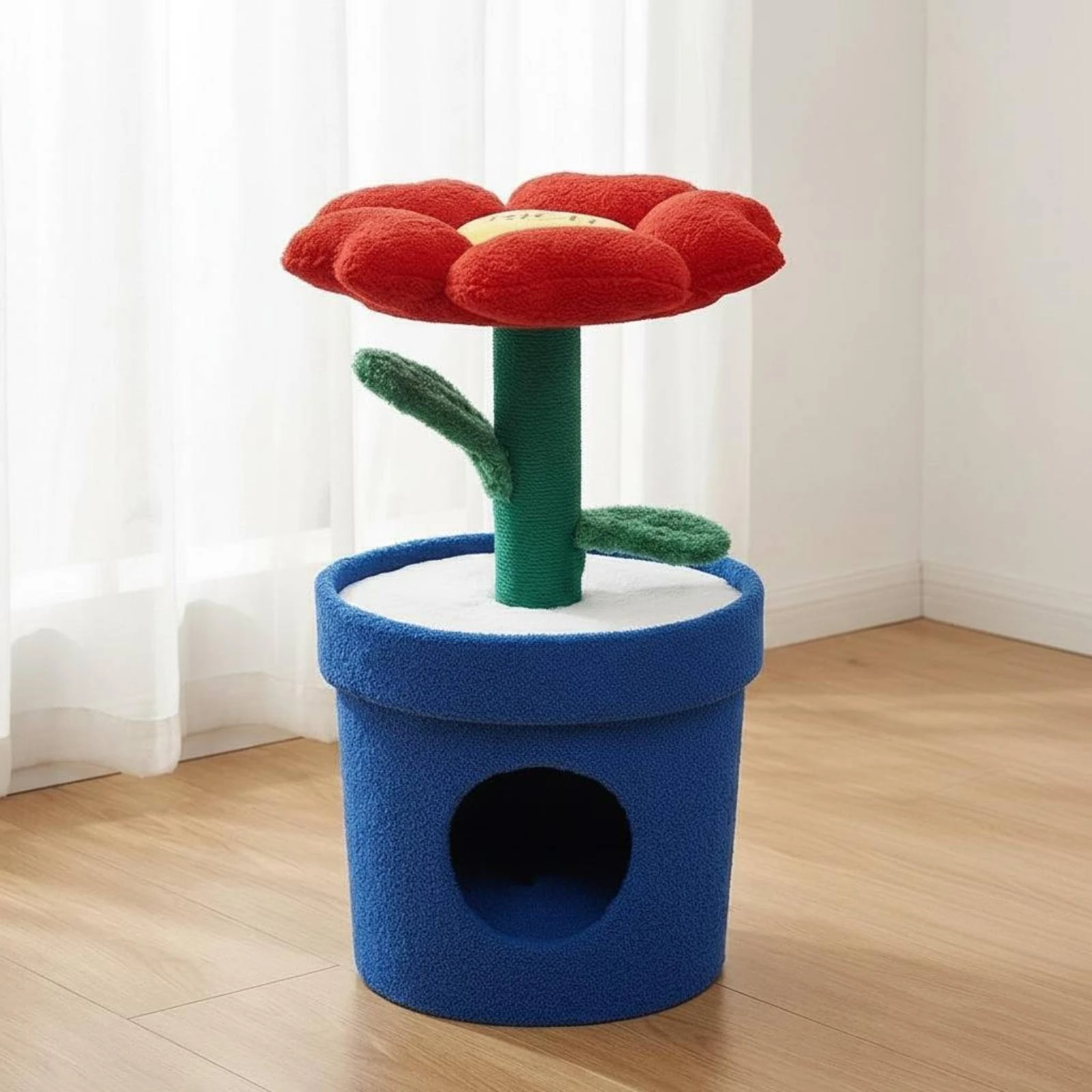 Flower-Pot Feline House Cylindrical Base Flower Feline Tree Pet Furniture Compact Soft Cover
Flower-Pot Feline House Cylindrical Base Flower Feline Tree Pet Furniture Compact Soft Cover