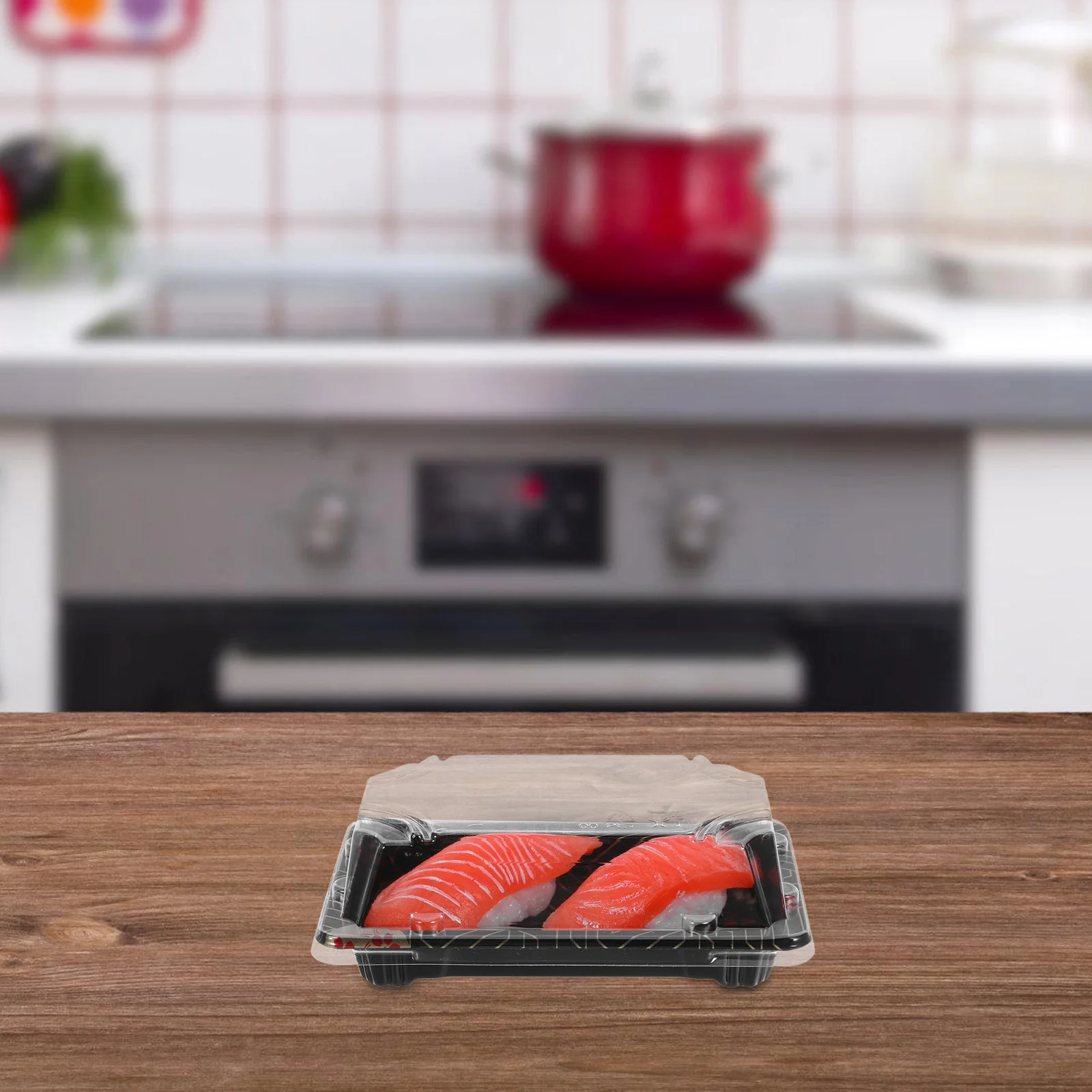 50Pcs Japanese Sushi Box Clear Lid Reusable Rectangle Container Food Display Tray Meal Prep Storage Outdoor Picnic
50Pcs Japanese Sushi Box Clear Lid Reusable Rectangle Container Food Display Tray Meal Prep Storage Outdoor Picnic