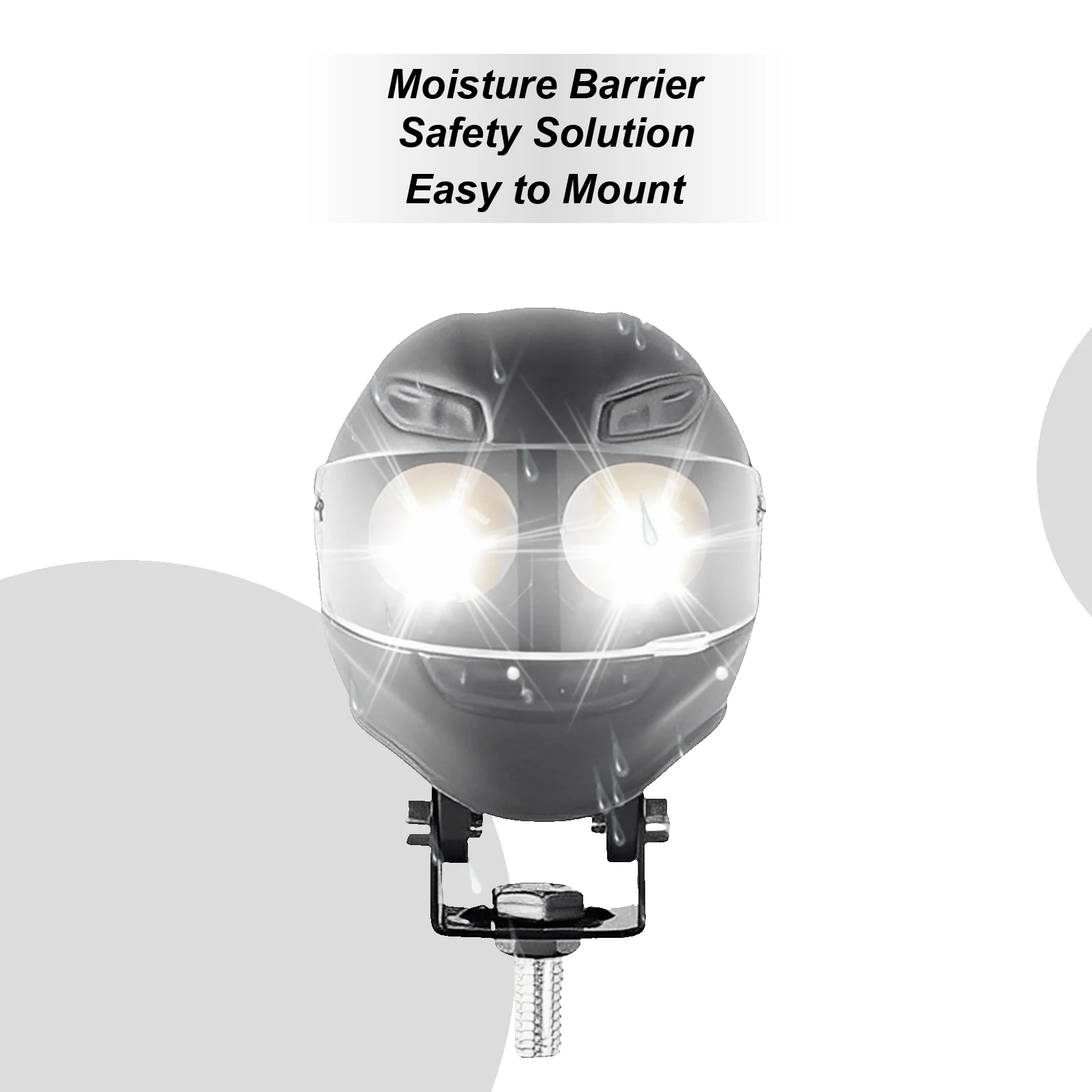 Motorcycle Fog Lights Waterproof Lamp Helmet Shaped Double Color Flash Motorcycle Driving Lights For Road Touring Outdoor
Motorcycle Fog Lights Waterproof Lamp Helmet Shaped Double Color Flash Motorcycle Driving Lights For Road Touring Outdoor