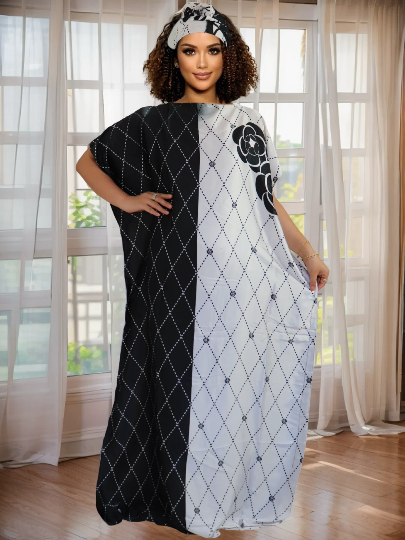 Elegant Print Party Dress Loose Fit - Women's Formal Cocktail Dress Wedding Guest Gown
Elegant Print Party Dress Loose Fit - Women's Formal Cocktail Dress Wedding Guest Gown