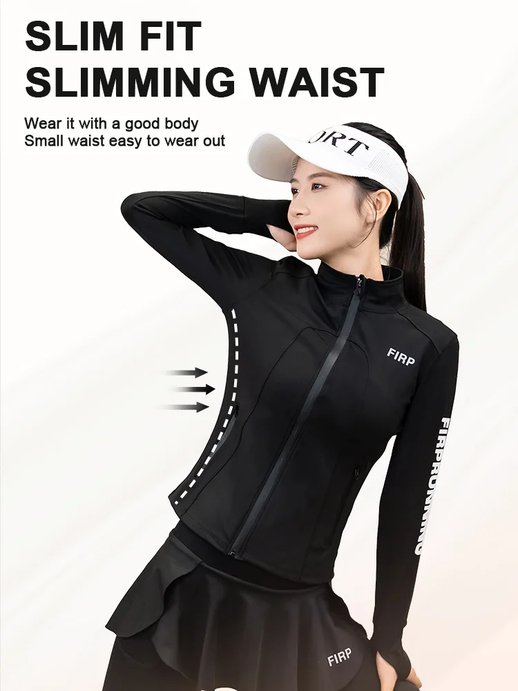 Women's Tracksuit Jacket Slim Long Sleeved Fitness Clothes Top Coat New Yoga Coat Sports Gym Training Running Jacket Quick Dry
Women's Tracksuit Jacket Slim Long Sleeved Fitness Clothes Top Coat New Yoga Coat Sports Gym Training Running Jacket Quick Dry