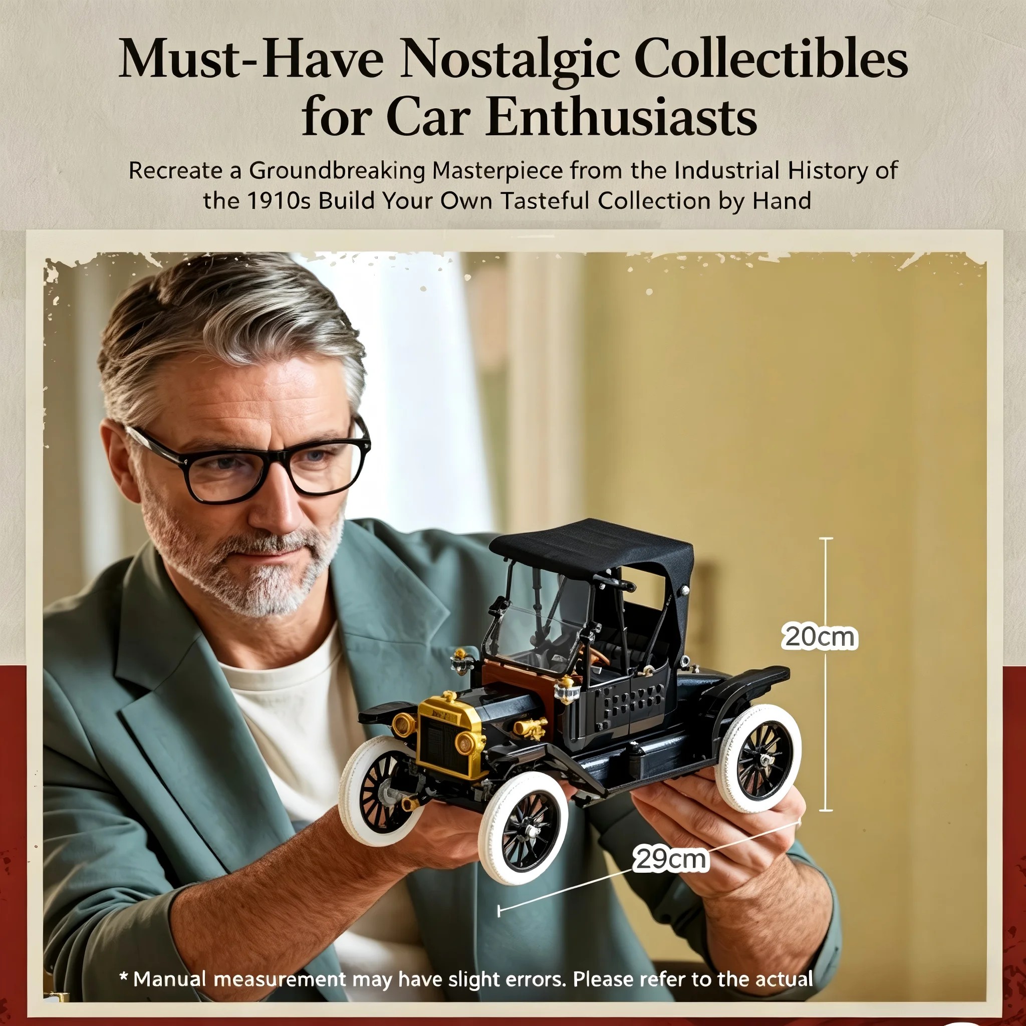 Disney 11376 1060PCS European Vintage Classic Car Building Blocks Creative Assembly Toy Festival Gifts Living Room Shelf Decor
Disney 11376 1060PCS European Vintage Classic Car Building Blocks Creative Assembly Toy Festival Gifts Living Room Shelf Decor