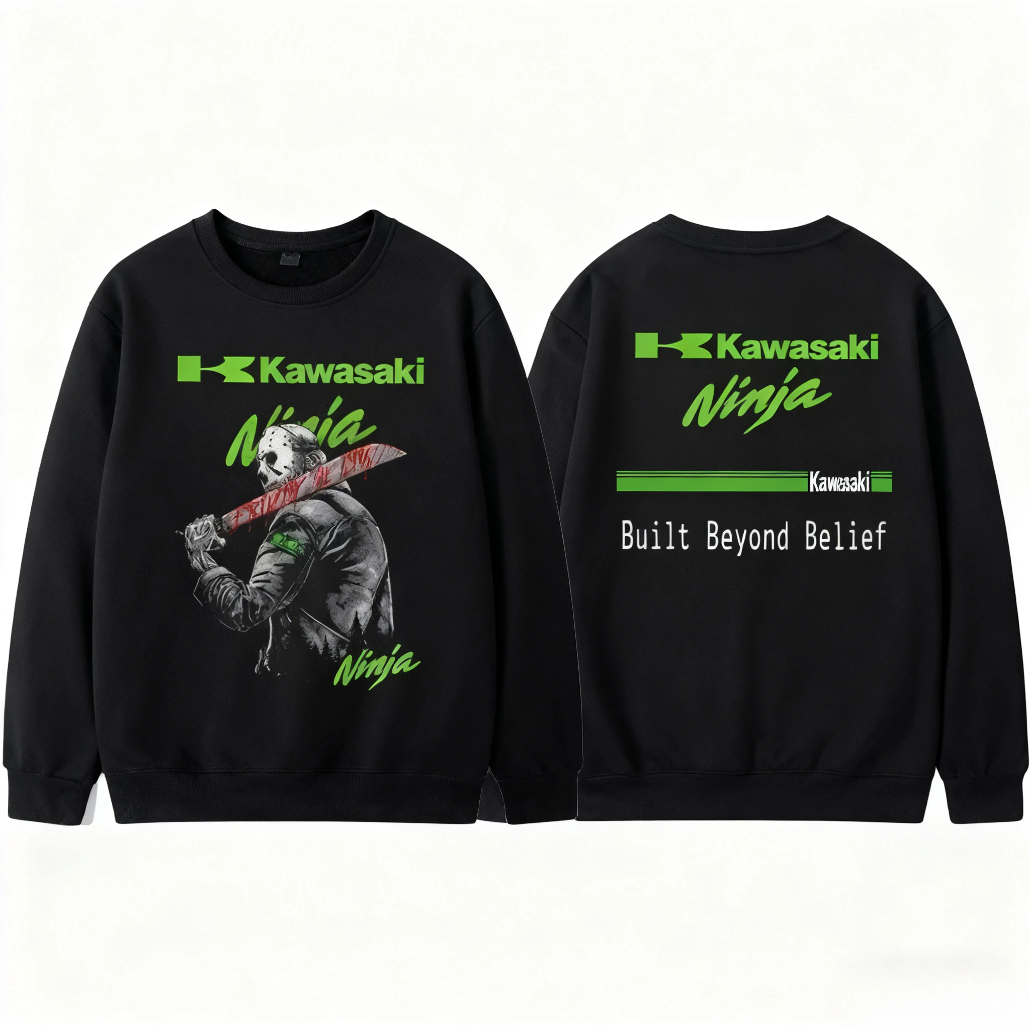 New trendy Kawasaki motorcycle logo printed round-neck sweatshirt for men and women in the 2025 autumn/winter collection 03
New trendy Kawasaki motorcycle logo printed round-neck sweatshirt for men and women in the 2025 autumn/winter collection 03