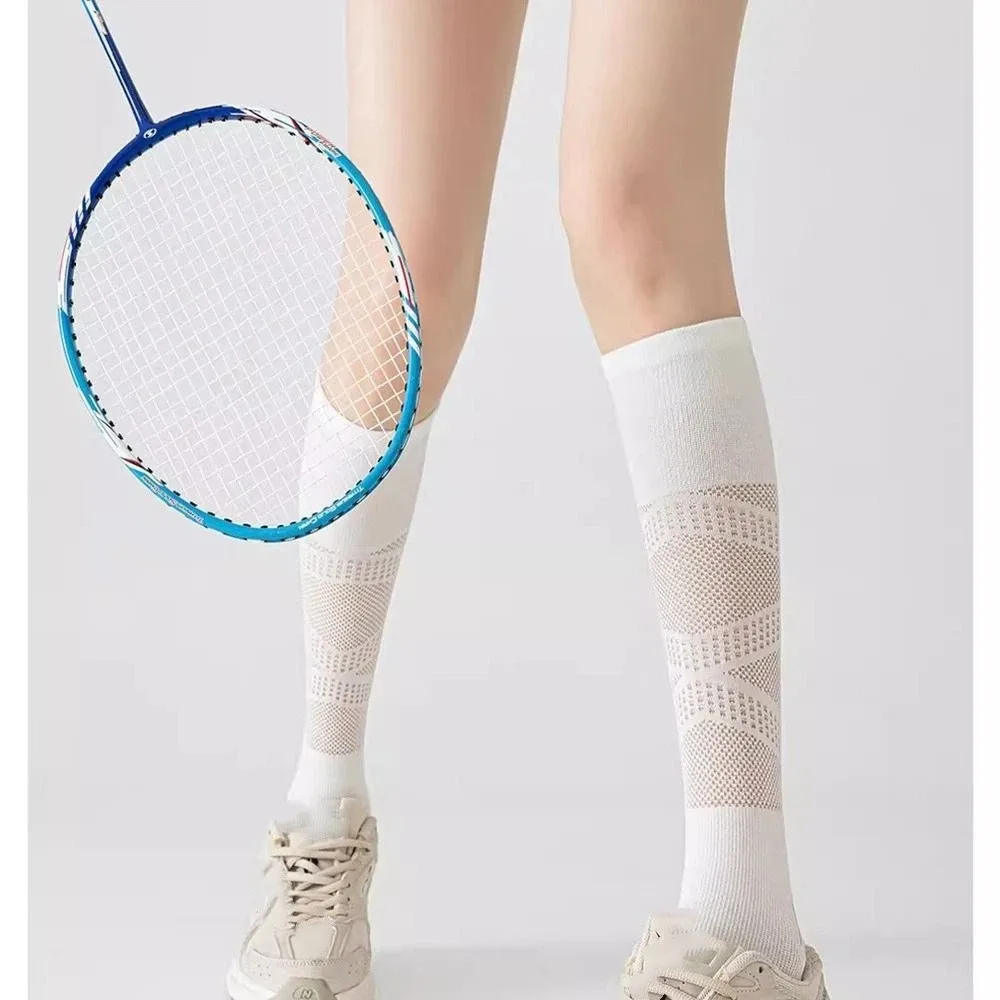 Thin Style Sports Calf Socks Breathable Mesh High Elasticity Fitness Sports Calf Socks Anti-bacterial Summer Running Socks
Thin Style Sports Calf Socks Breathable Mesh High Elasticity Fitness Sports Calf Socks Anti-bacterial Summer Running Socks