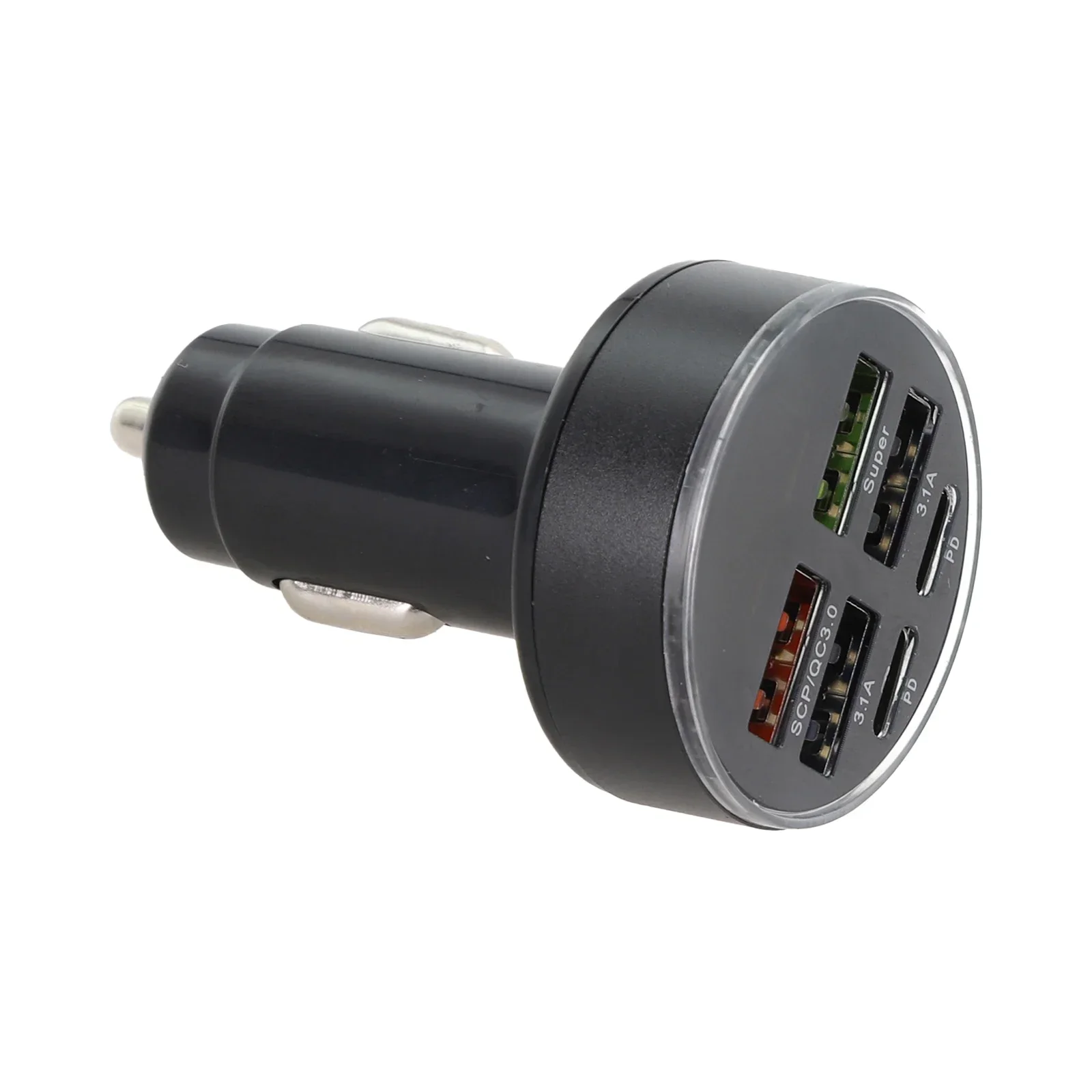 Fast Super PD Popular Models LED Display Car Charger Car Battery Voltage ABS PC USB All Versions Of QC Technology
Fast Super PD Popular Models LED Display Car Charger Car Battery Voltage ABS PC USB All Versions Of QC Technology